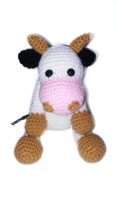 pattern sweet cow PDF english-deutsch - Crochet