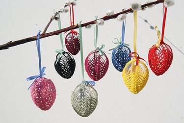 Osterei umhäkelt - Häkeln