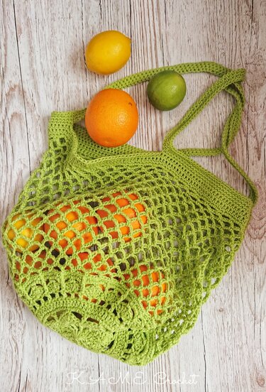 Sakura Market Bag - Crochet