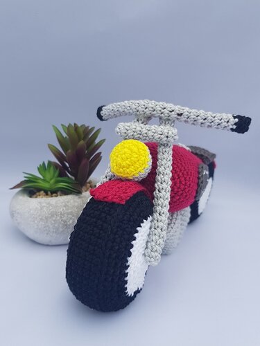 Motor bike "Hot Chopper" - Crochet