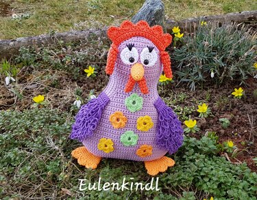 Häkelanleitung Huhn "Lotte"