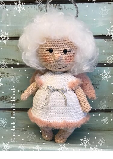 Häkelanleitung Kuschelschnuffelbande Engel Little Hope, Amigurumi, PDF