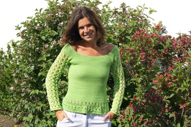 Sommer-Pulli Fresh Feeling - Häkeln