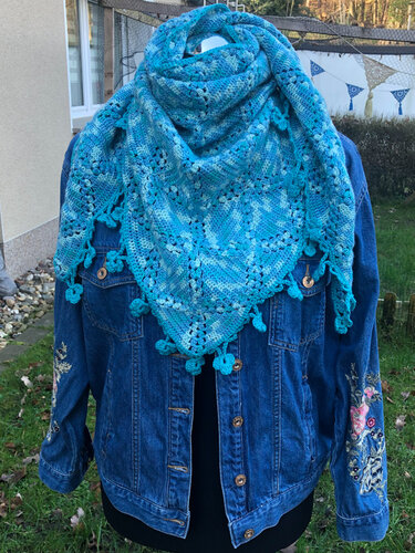 Tuch "Meermaid" - Häkeln