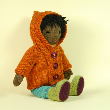 Winter-Olivia, Set Puppe + Kleidung, Strickanleitung