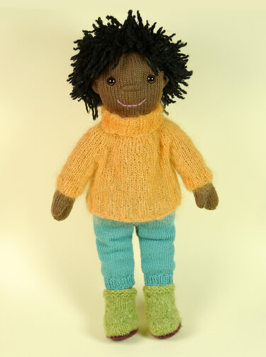 Winter-Olivia, Set Doll + Outfit, knitting pattern