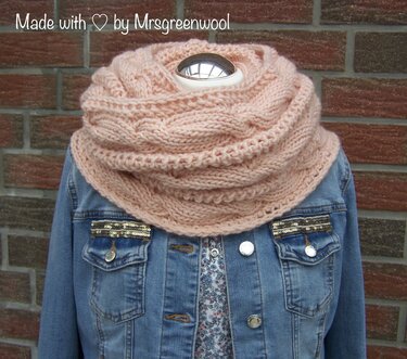 Strickanleitung für Loopschal "Romantik"