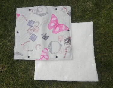 Mellis hand warmer / changing pad combo for buggy/pram - free pattern- - Sewing