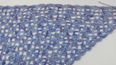 Tuch Blütenwunder Häkeln