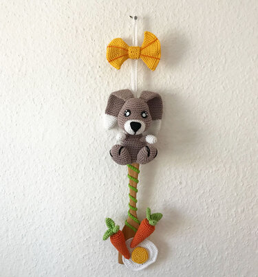 Ostern 2019: "Kochlöffel Humphrey Hase" - Häkeln