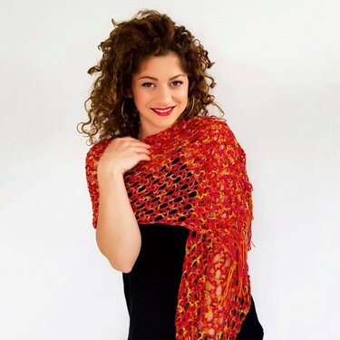 Ardiente Schal - Häkeln