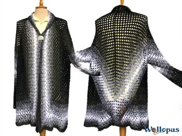 Wollopusjacke gehäkelt - Häkeln