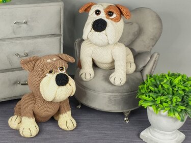 Häkelanleitung "Elma" Das Bulldoggen Mädchen