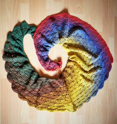 Häkelanleitung für das Kuscheltuch „Bessie“ – Einfach selbst machen