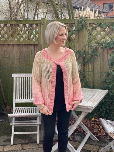 Häkelanleitung Jacke "Babe" - alle Größen