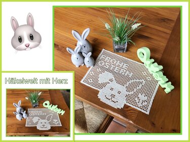 Häkeln / Platzdeckchen "Schnuffel"