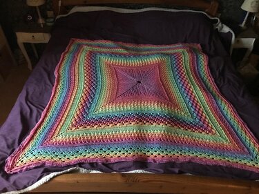 NiSa Decke - Häkeln