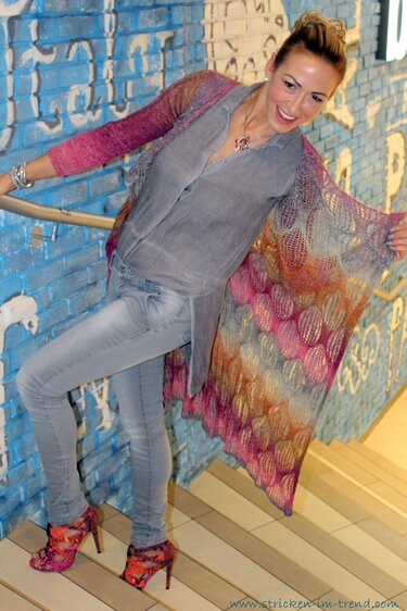 Strickanleitung für Damenweste *ELEGANCE* | 1-2-3 IDEEN #1 - Bild 12