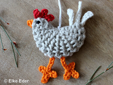 Hens „Berta and Gundel“ – Crochet Pattern