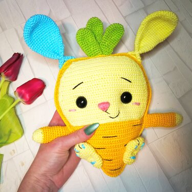 Karottenhäschen häkeln