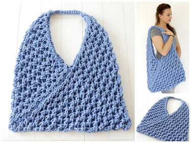 Strickanleitung - Einkaufstasche – Shopper - No.146