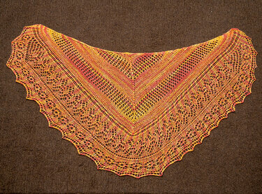 Lacetuch / Schultertuch "Colette" - Stricken