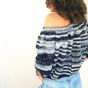 Liquorice Blouse - Crochet