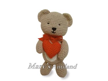 Saint Valentine's Heart - Crochet