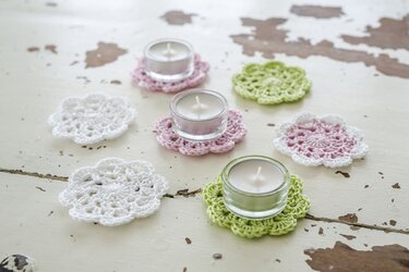 Häkelanleitung Untersetzer - Häkeln