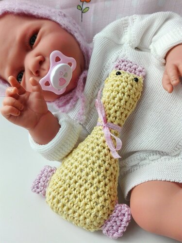 Häkelanleitung Entlein