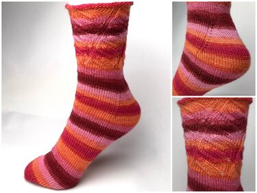 Fixe Ferse, so einfach Socken stricken, Gr.34-45