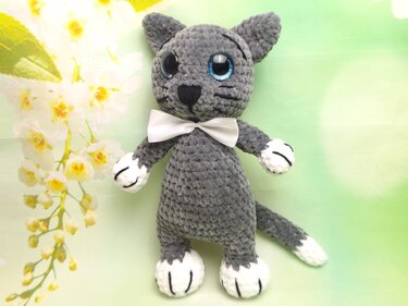 Häkelanleitung Kater "Tom"