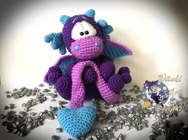 Drache Sikari - Häkeln