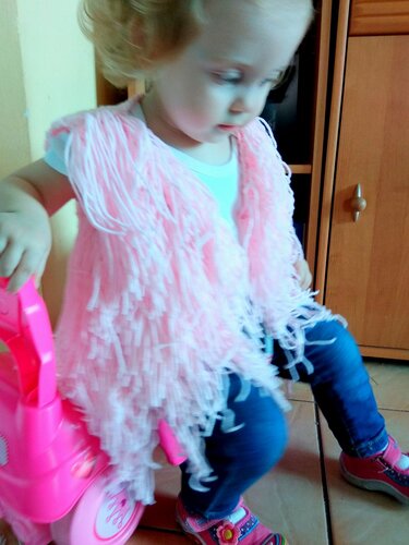 Fringe Vest Toddler - Child - Crochet