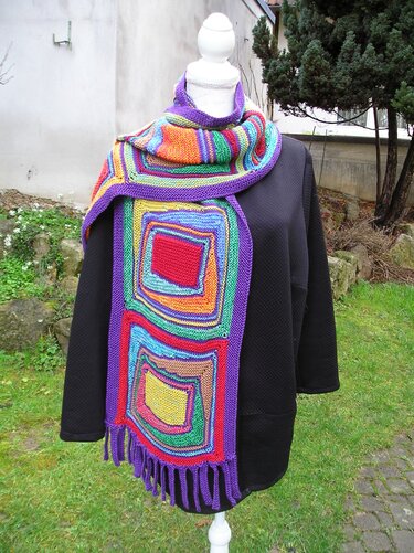 Strickanleitung Schal "It's magic"