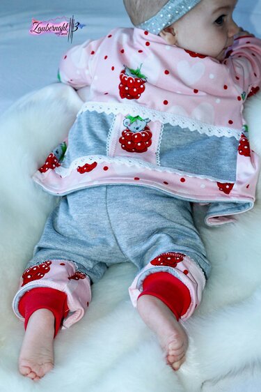 Diamond Baby Cardigan Gr. 50 - 92 - Nähen