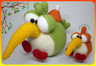 Häkelanleitung Dicke Piepser, Amigurumi
