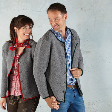 Strickanleitung Herrentrachtenjanker "Trachtenwolle" 759041