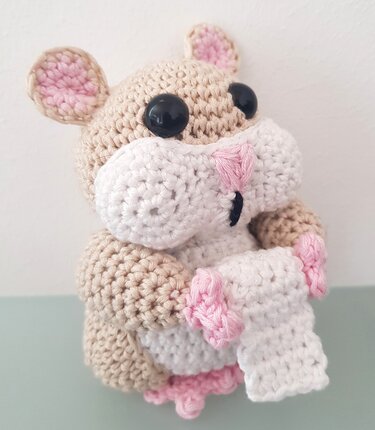 Häkelanleitung Hamster "Freddy"