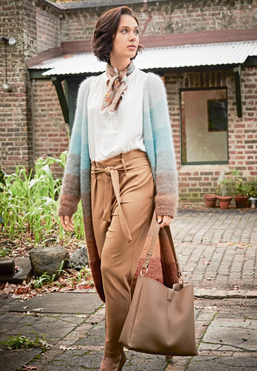 Strickanleitung Strickmantel Eleonor