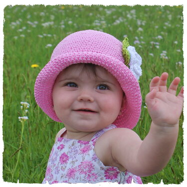 E-book, Häkelanleitung Sommerhut ZOEY