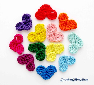 Häkelanleitung Herz 6