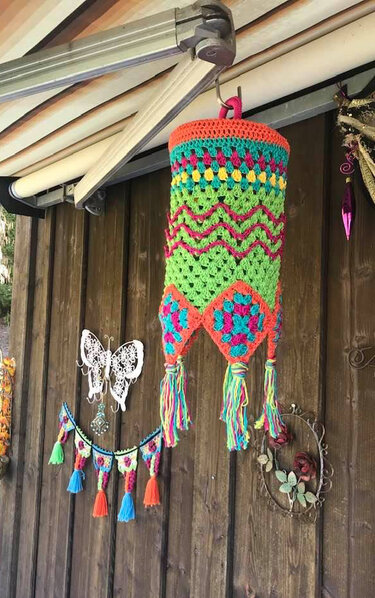Lampion häkeln