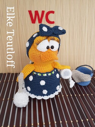 Häkelanleitung "Elvira" Die Wc Fee
