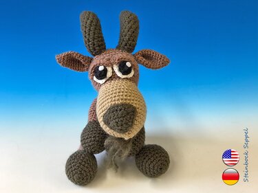 Crochet Pattern Seppel the Ibex