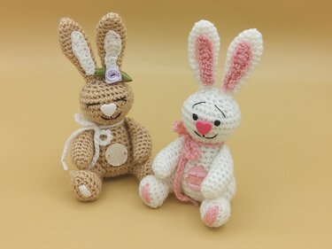 Häkelanleitung / Amigurumi / Kleiner Hase - Häkeln