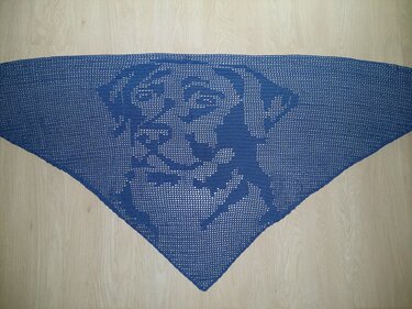 Anleitung Motivtuch Labrador - Bild 4