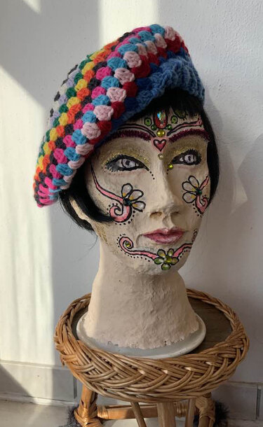 Baskenkappe/Baskenmütze  GRANNY - Bild 9