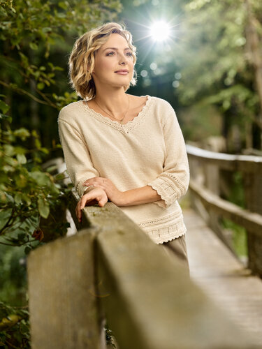 Pulli mit Musterborten - Stricken