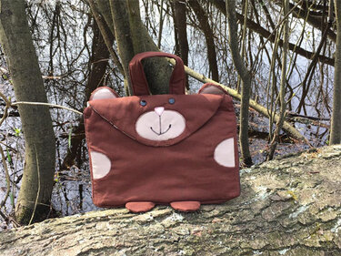 Maltasche Animals Bär - Nähen